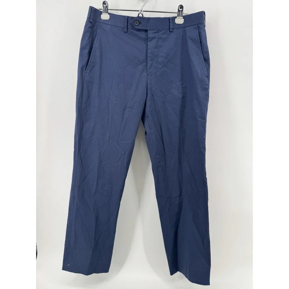 Brooks Brothers 1818 Regent Fit Navy Blue Men's 40R/34W Dress pants Flex